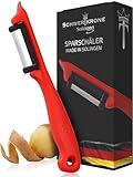 SCHWERTKRONE® Sparschäler [MADE IN SOLINGEN - GERMANY] - Kartoffelschäler Spargelschäler...