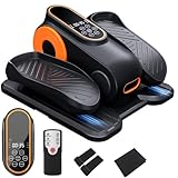 Morelax Mini Ellipsentrainer, Untertisch Elektrischer Crosstrainer für Zuhause, Leiser & Tragbarer...