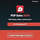 PDF Extra Lifetime – Professioneller PDF Editor – Lebenslange Lizenz – Bearbeiten, Schützen,...