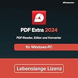 PDF Extra Lifetime – Professioneller PDF Editor – Lebenslange Lizenz – Bearbeiten, Schützen,...