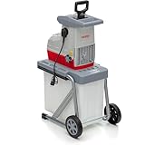 IKRA Elektro Gartenhäcksler Walzenhäcksler ILH 3200 A - leise robust wartungsarm, starke 3200 W,...