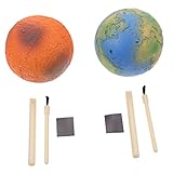 Totority 2 Sets Planeten-Archäologie-Spielzeug Bagger-Spielzeug-Set Weltraum-Spielzeug Für Kinder...