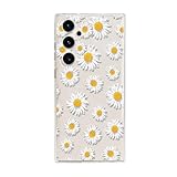 Rnrieyta Miagon Kreativ Blume Hülle für Samsung Galaxy S22,Schmetterling Blätter Blumen Flower...