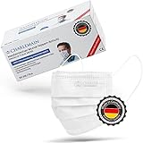 Charlemain 50x OP Masken, Made in Germany, EN 14683 Typ IIR, CE zertifiziert, Medizinischer...