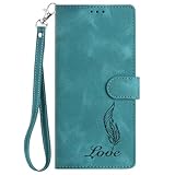 Ufgoszvp Lederhülle für iPhone 13 Pro Feder Hülle Leder Handyhülle Flip Case PU Tasche Wallet...