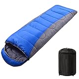 Camping-Schlafsack, leicht, 4 Jahreszeiten, warmer Rucksack für Outdoor-Reisen, Wandern, mit...