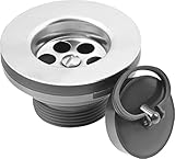 Cornat Rezyklat Ablaufventil für Feuerton-Spültische - 1 1/2 Zoll AG - Hergestellt aus recycelten...