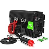 Green Cell 500W/1000W 12V auf 230V Sine Wave Volt kfz Spannungswandler Wechselrichter Power Solar...