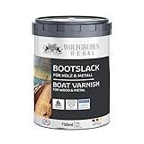 Bootslack Parkettlack Schiffslack Holzlack Seidenglänzend Anthrazitgrau für Holz Boot Schiff -...