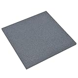 Vopese Fallschutzplatten 24 Stück Gummi 50x50x3 cm Grau Fallschutzplatte Model3096598