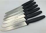 Giesser Messer - Made in Germany - 6er Set Brötchenmesser Tomatenmesser Küchenmesser...