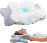 DONAMA Kissen Ergonomisches Nackenstützkissen aus Memory Foam & Nackenkissen für optimale...