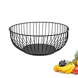 Westmark Drahtkorb Lumos Klein – Stilvolle Obstschale & Brotkorb – Dekorativer Metallkorb für...