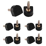 sourcingmap 10Stk Damen Schuhe Reparatur Hoch Ferse Dorn Tap Lift Stiletto Dübel 11mmx11mm
