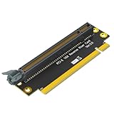 Generchin Männlich zu Weiblich Riser-Karte PCI-E 16X 3.0 90 Grad Reverse für 2U Server...