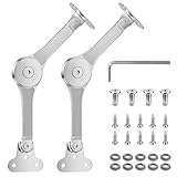 Brynlex 2 Stück Schrank Scharniere, Klappenhalter mit Schrauben und Inbusschlüssel,...