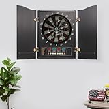 Mermajestic Dartautomat elektronisch mit 4 LED-Anzeigen,Dartboard,E-Darts,Dartautomat,27...