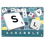 Mattel Games Scrabble Original Deutsche Version, Kreuzworträtsel-Brettspiel für Kinder und...