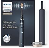 Philips Sonicare DiamondClean Prestige 9900 – Elektrische Zahnbürste mit SenseIQ, A3...