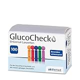 GlucoCheck Universal-Lanzetten von aktivmed, passend für alle gängigen Stechhilfen zur...