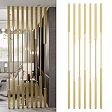 Wandtrennstange für Home Office - 5/8 Stück Sichtschutzwände mit verstellbaren Füßen,...