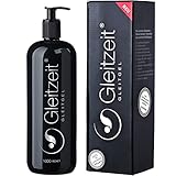 Gleitzeit® Gleitgel Wasserbasis PREMIUM 1 Liter XXL Gleitmittel sensitiv