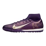 Nike Mercurial Superfly 10 Academy Kylian Mbappe TF High-Top Fußballschuhe (FQ8333-500, Grand...