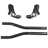 Ergonomischer Fahrradlenker, verstellbar, Triathlon-Lenker für Lenker von 31,8, 26, 25,4 mm (TYPE1)