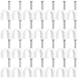 100 Stück Kabelschellen,Nagelschellen,Kabel Befestigungen,Cable Clamp,Kabelklemmen...