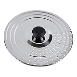 Karl Krüger 88408 Universaldeckel Edelstahl passend für die Größen 16-18 und 20 cm, Silver