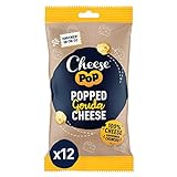 Cheesepop Gouda, 100% Käse …Überraschend Knusprig & Luftig! 12er Pack (12x20g) - high in...