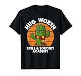 Hug Worth Zauberer Kaktus-Topf, Pflanzenzauber, passend zu Halloween T-Shirt