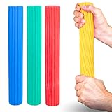 FAIR MOVE Flexstab Gelb - Flexibler Übungsstab Biegestab - Hand- und Fingertrainer - Trainingsstab...