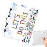 Notizbuch, Monatsplaner ohne Datum, inspirierender Planer zum automatischen Ausfüllen |...