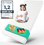 ALAVYA HOME® Babymatratze 70x140 cm ohne Spannbettlaken 10 cm hoch I CertiPUR zertifizierter...