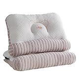 Erwachsenenkissen für Seitenschläfer - Hochelastische Faserfüllung für bequeme Unterstützung in...