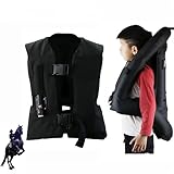 Erwachsene Reiten Airbag Weste, justierbare Reiter Motorrad Training Schutzausrüstung für 4...