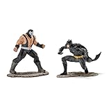 Schleich 22540 Spielfigur Batman Vs Bane, Mehrfarbig