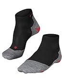 FALKE Damen Laufsocken RU5 Race Short W SSO Funktionsgarn Antiblasen 1 Paar, Schwarz (Black-Mix...