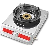 Gas Hob Portable Commercial High Pressure Fire Stove 1 Burner Wok 12Kw Gas Stove Stainless Steel...