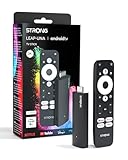STRONG Leap-UNA Android TV Streaming Stick, WiFi, Integrierter Chromecast, Android 11 TV-Box, Google...