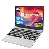 2025 Neueste Tragbarer Laptop für Studenten und Unternehmen,14 Zoll Notebook Computer FHD IPS...