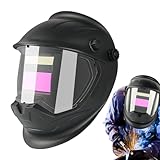 Hogvinnatil Schweiß-Sturmhaube | Schweißschirm mit Solarenergie | Blendschutz mit breiter Tönung...