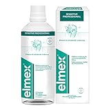 elmex Mundspülung Sensitive Professional 400 ml – alkoholfreie Mundspülung für effektive &...