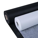 Nähmit 2 Meter - Aufbügelbare Vlies - Einlagestoff - leichtes Gewicht (30g/m²) 90cm breit -...