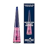 Herome Natural Nagelaufheller (Nail Whitener) Pink Glow - Whitening Nagellack - Akzentuiert die...