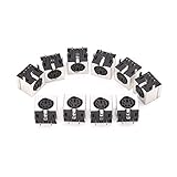 ULIJTH 10 Stück 6-polige DIN-Buchsenstecker PS-2 weibliche Stecker PCB Lötverbinder PC Konverter