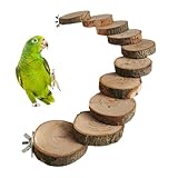 Derwrtup Vogelleiter Für Den Käfig,Bewegungsspielzeug,Sitzstangen Ständer - Für Wellensittiche...