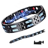 MOKIDO Magnetarmband Herren, Noruion Far-Infrarot-Ionen-Armband, 2024 Herrenarmbänder...