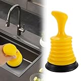 Tyafzzn 18cm Pömpel Klein Saugglocke Abfluss, Pümpel Saugglocke Plunger Sink Maximale Saugkraft...